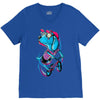 dog biker V-Neck Tee