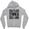 invadqr Zipper Hoodie