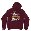 kings are born in 1962 Unisex Hoodie
