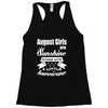 August Girls Are Sunshine Mixed With A Little Hurricane Racerback Tank