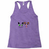 cat and dog Racerback Tank