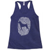 boxer fingerprint Racerback Tank