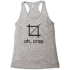 oh crop Racerback Tank