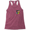 Flower Pocket Racerback Tank