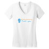 i dont need 140 characters to say fuck you Women's V-Neck T-Shirt