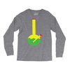 rasta bong water pipe slide insert stem filtered Long Sleeve Shirts