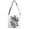 danger music Adjustable Strap Totes