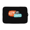 it simple Laptop sleeve
