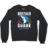 brother shark doo doo doo family matching Crewneck Sweatshirt