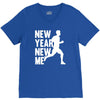 new year, new me running fitness V-Neck Tee