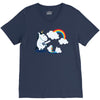 rainbow V-Neck Tee