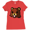 bear meme Ladies Fitted T-Shirt