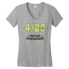 never remember Women's V-Neck T-Shirt