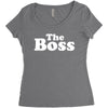 The Boss Women's Triblend Scoop T-shirt