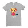 puppy love Ladies Fitted T-Shirt
