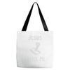 jesus drives me Tote Bags