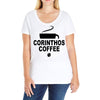 corithos coffee Ladies Curvy T-Shirt