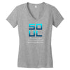 Soul (Soul + Mate Couples Design) Women's V-Neck T-Shirt