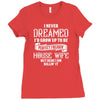 Perfect Freakin House Wife Ladies Fitted T-Shirt