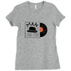 142. men on the juke box 041 Ladies Fitted T-Shirt