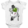old gameboy Baby Bodysuit