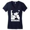 winning trending Women's V-Neck T-Shirt