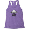 stay weird Racerback Tank