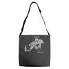 banksy fallen angel Adjustable Strap Totes