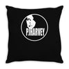 pj harvey singer retro Throw Pillow
