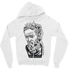 michelangelo quote Zipper Hoodie
