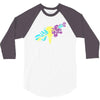smoke and father 3/4 Sleeve Shirt