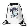 super paranoid Drawstring Bags