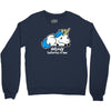 sad unicorn Crewneck Sweatshirt