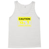 caution zombies crossing t shirt x large funny walking brains awesome Tank Top