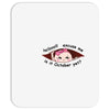 October Peeking Out Asian Baby Girl Mousepad