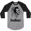 indian warrior fighter 3/4 Sleeve Shirt
