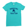 emerald hill track team Ladies Fitted T-Shirt
