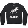 Alaska Deer Rudolph Crewneck Sweatshirt