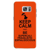 keep calm and be supercalifragilisticexpialidocious t shirt mary poppi Samsung Galaxy S7