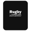 rugby a hooligans game Mousepad