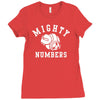 mighty numbers Ladies Fitted T-Shirt