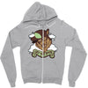 off the hook Zipper Hoodie