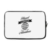 blessed are the curious for they shall have adventures Laptop sleeve