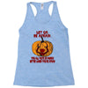 Let Go Afraid (f141) Racerback Tank