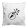 f bomb Throw Pillow