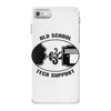 old school tech support iPhone 7 Case