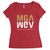tv t shirt inspired by entourage   ari gold Women's Triblend Scoop T-shirt