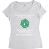 Dungeon Master Women's Triblend Scoop T-shirt
