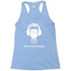 noisy and smelly hazard warnign sign Racerback Tank