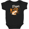 papa the fish whisperer Baby Bodysuit